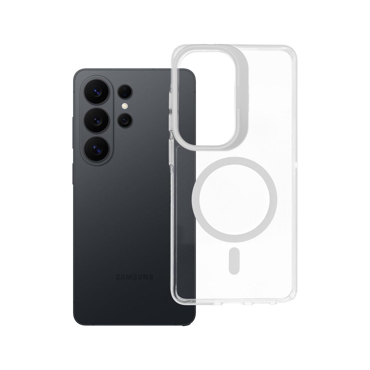 Futerał do Samsung S26 ULTRA Lens Mag Cover zgodny z MagSafe biały