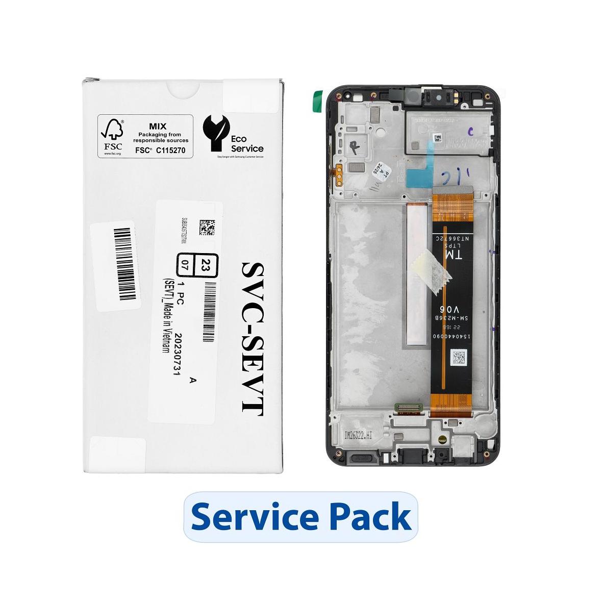 ServicePack Wyświetlacz LCD do SAMSUNG M23 5G M236B GH82-28487A