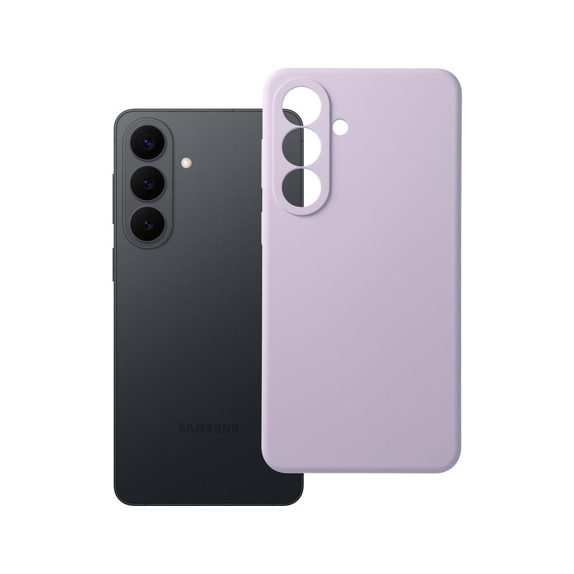 Etui na Samsung S26 PLUS Forcell F-Protect Rubber Premium zgodny z MagSafe fiołkoworóżowy 0INT