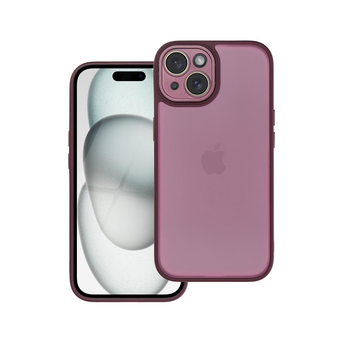 Futerał do iPhone 15 Variete purpurowy