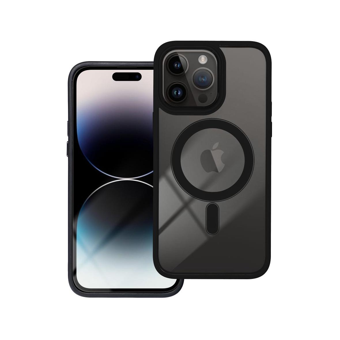 Futerał do iPhone 14 PRO MAX Color Edge Mag Cover zgodny z MagSafe czarny
