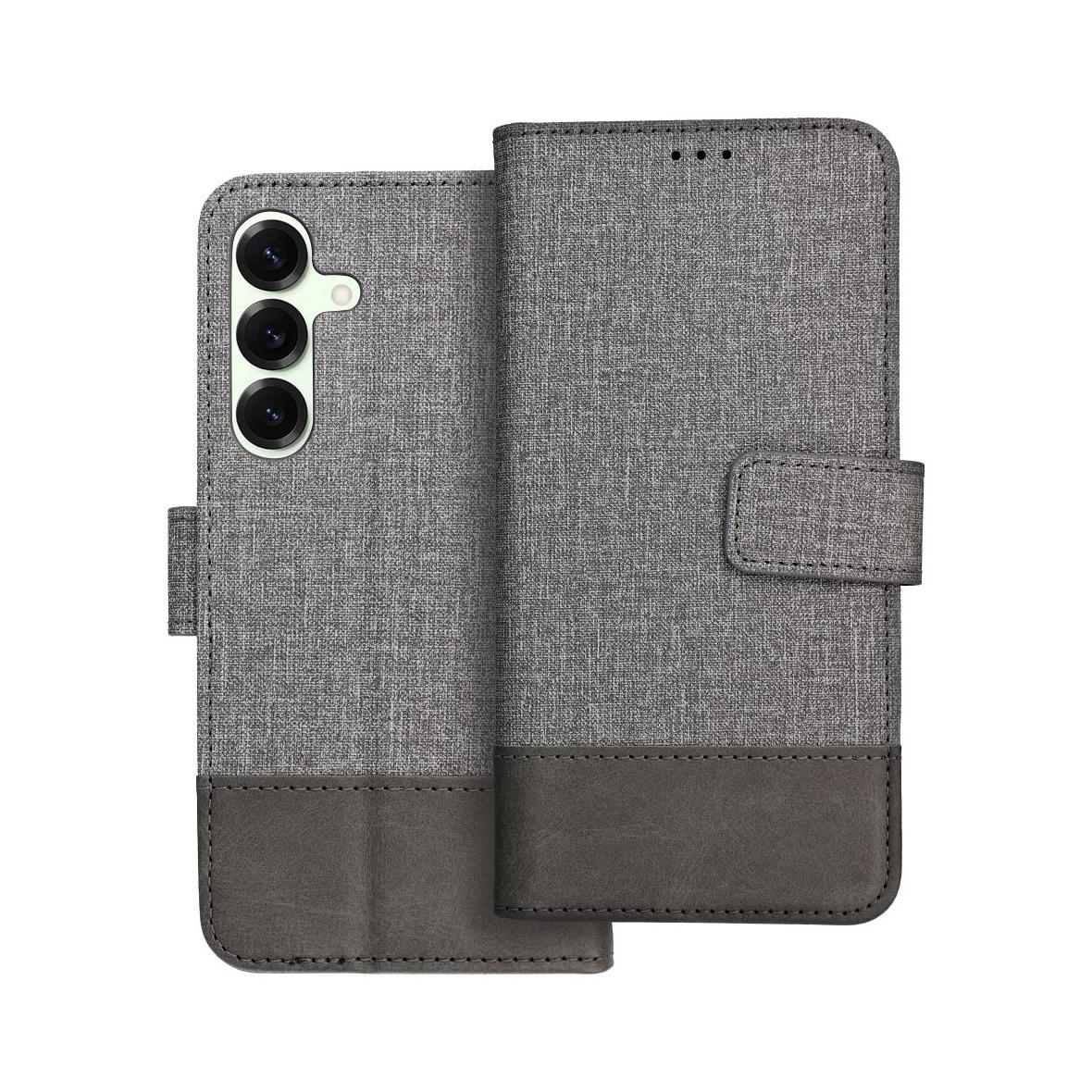 Kabura GOMMA Book do SAMSUNG S25 szary