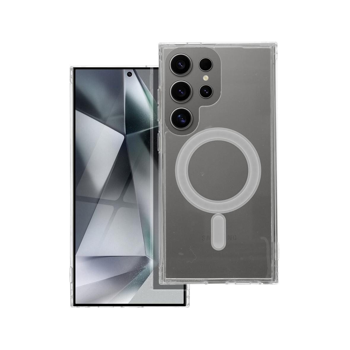 Futerał do Samsung S24 ULTRA Clear Mag Cover (STR) zgodny z MagSafe transparentny