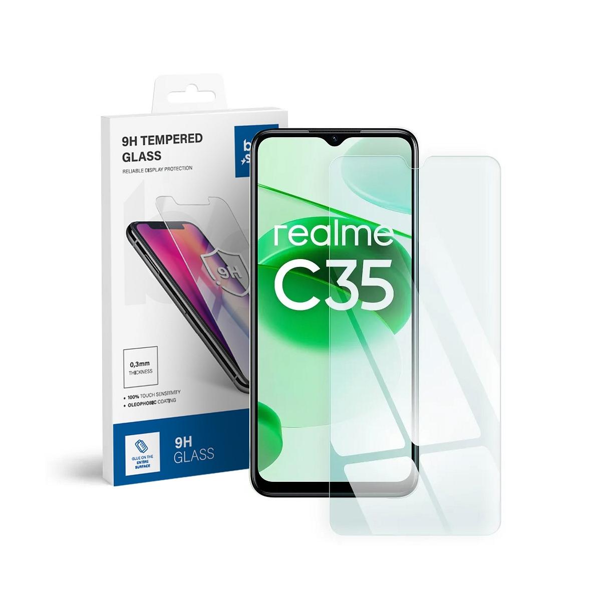 Szkło hartowane do Realme C35 Blue Star