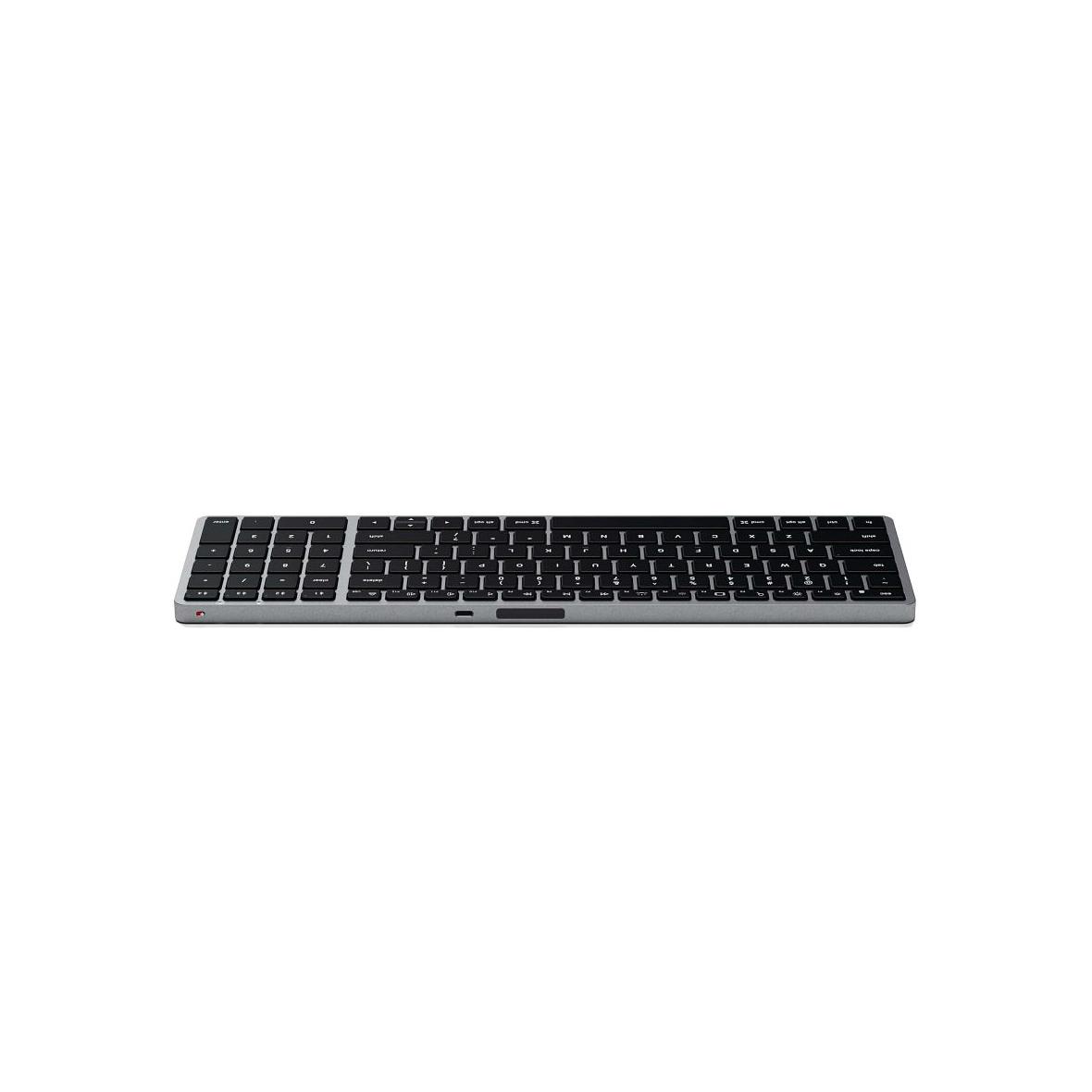 Klawiatura bezprzewodowa QWERTY Satechi Slim X2 ST-BTSX2M szara