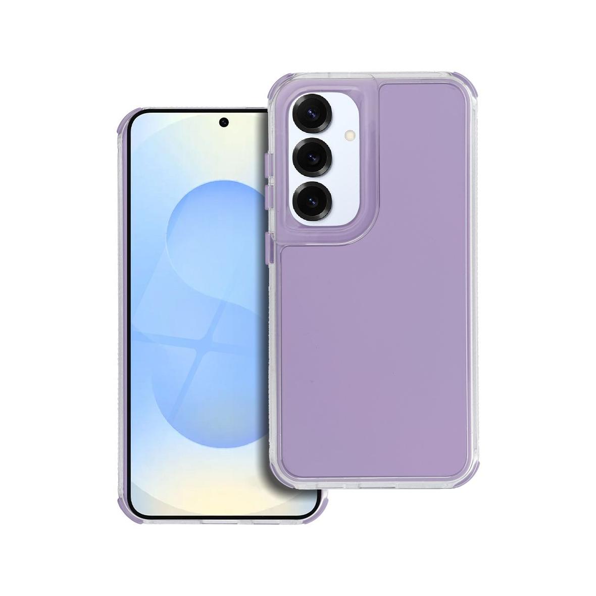 Futerał MATRIX do SAMSUNG S25 jasnofioletowy