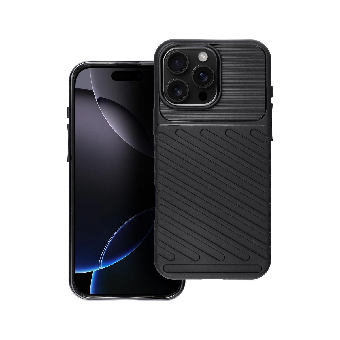 Futerał do iPhone 16 PRO MAX Thunder czarny