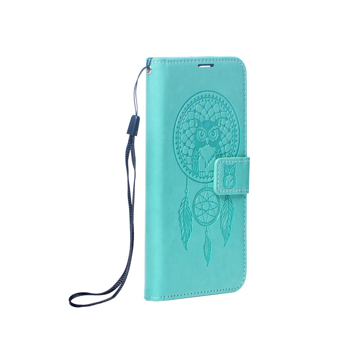 Etui z klapką na Xiaomi Redmi 15 5G Mezzo Book łapacz snów zielone