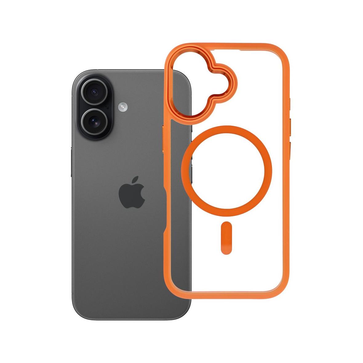 ROAR futerał MAG BUMPER kompatybilny z MagSafe do IPHONE 17 pomarańczowy