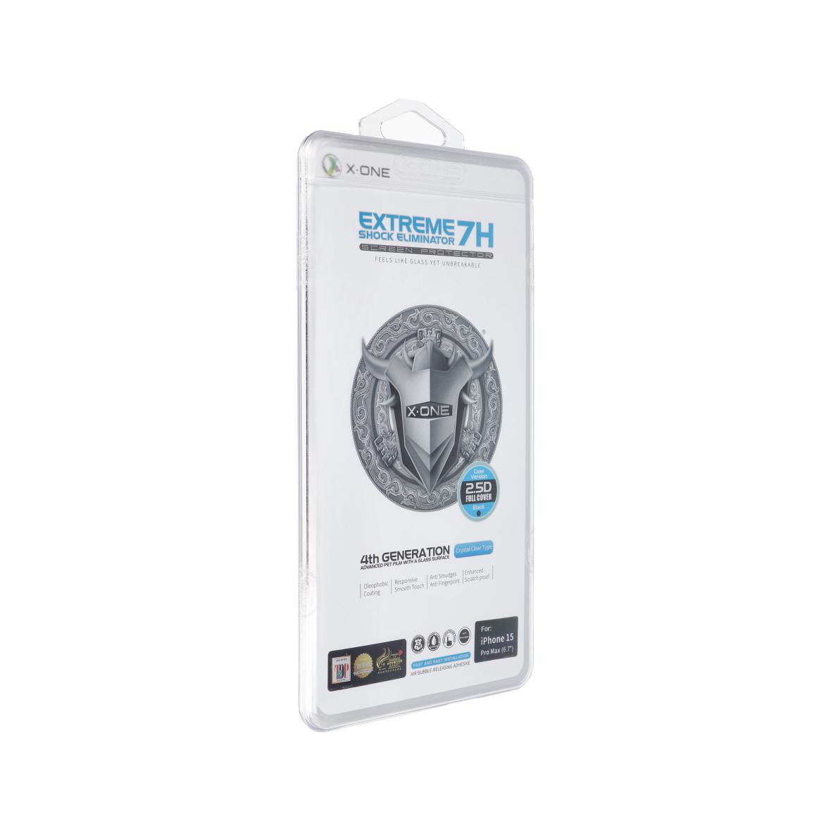 Protektor LCD X-ONE Extreme Shock Eliminator 4th gen. - do iPhone 15 Pro Max