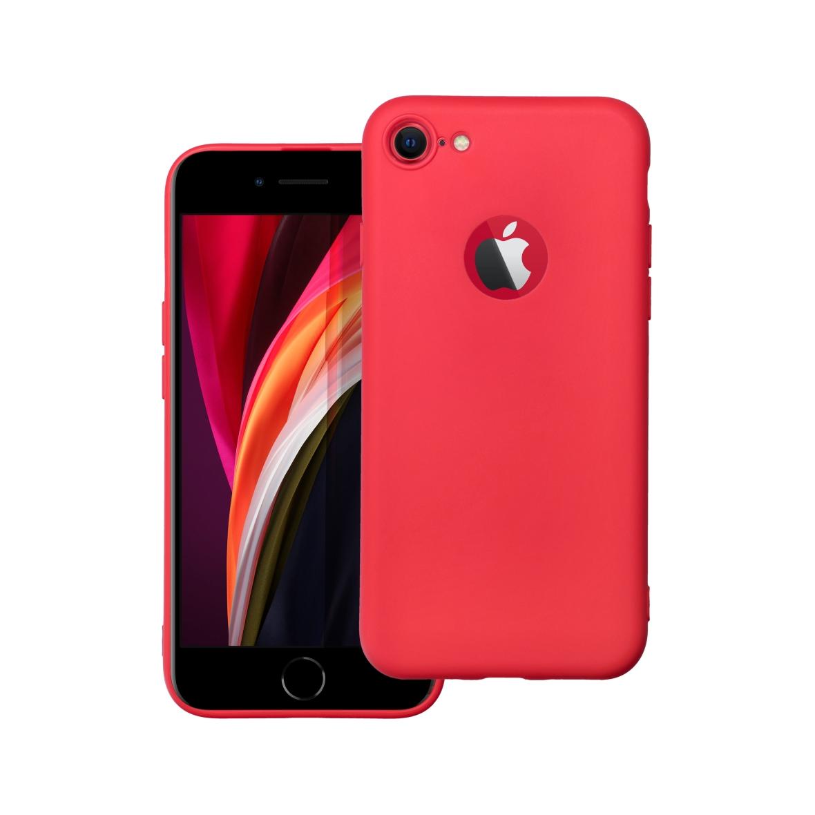 Futerał do iPhone 7 Soft czerwony