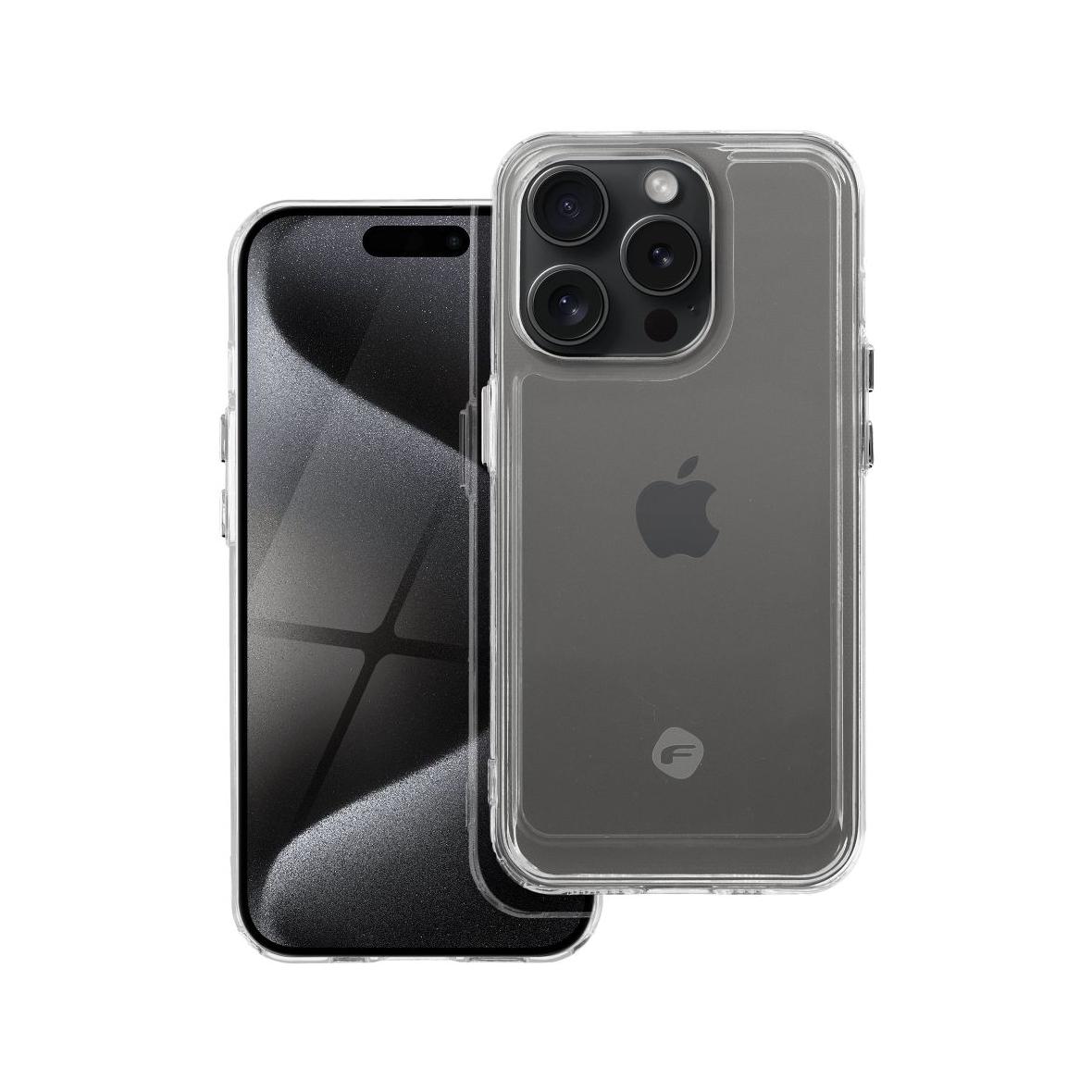 Etui na iPhone 15 PRO Forcell F-Protect Clear Case transparentne