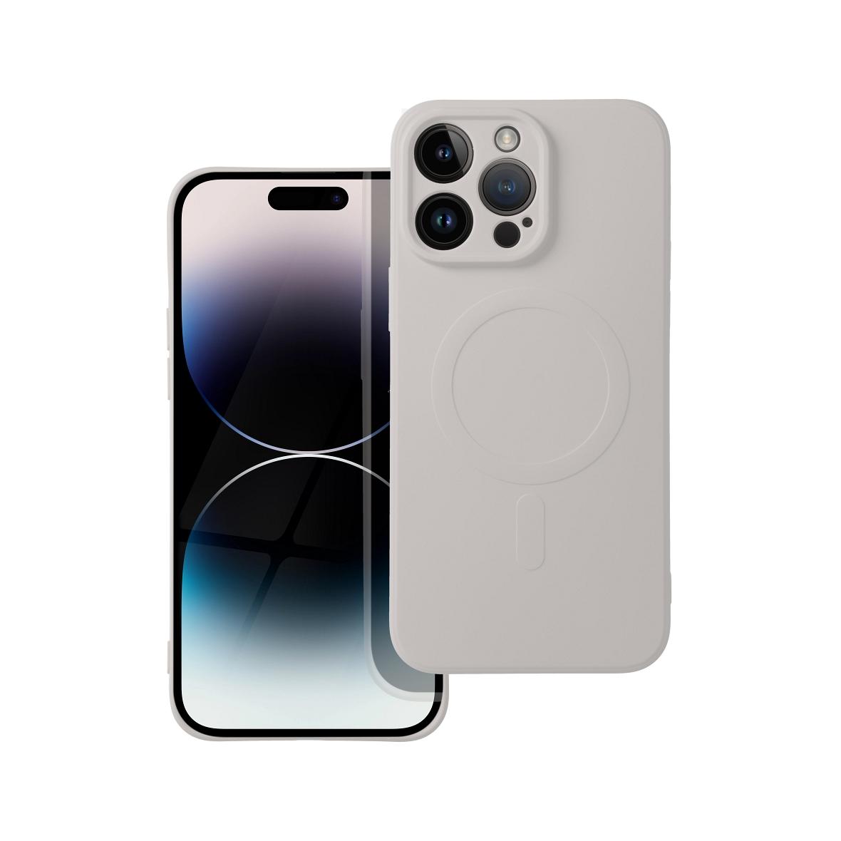 Futerał do iPhone 17 PRO Silicone Mag Cover zgodny z MagSafe tytanowy