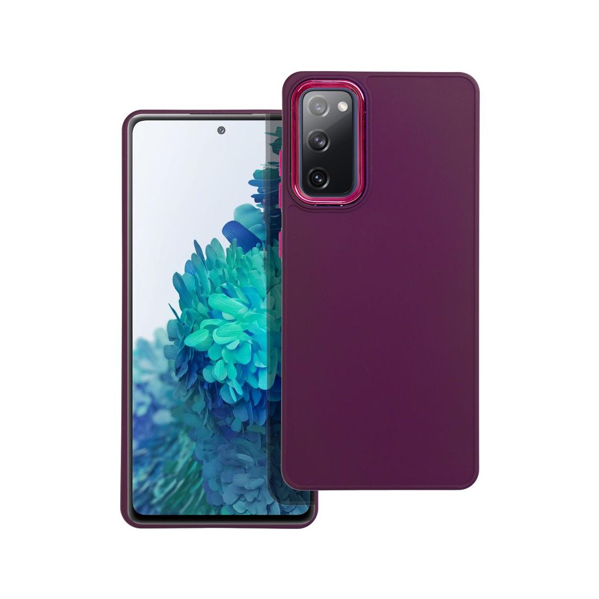Futerał do Samsung S20 FE / S20 FE 5G Frame fioletowy