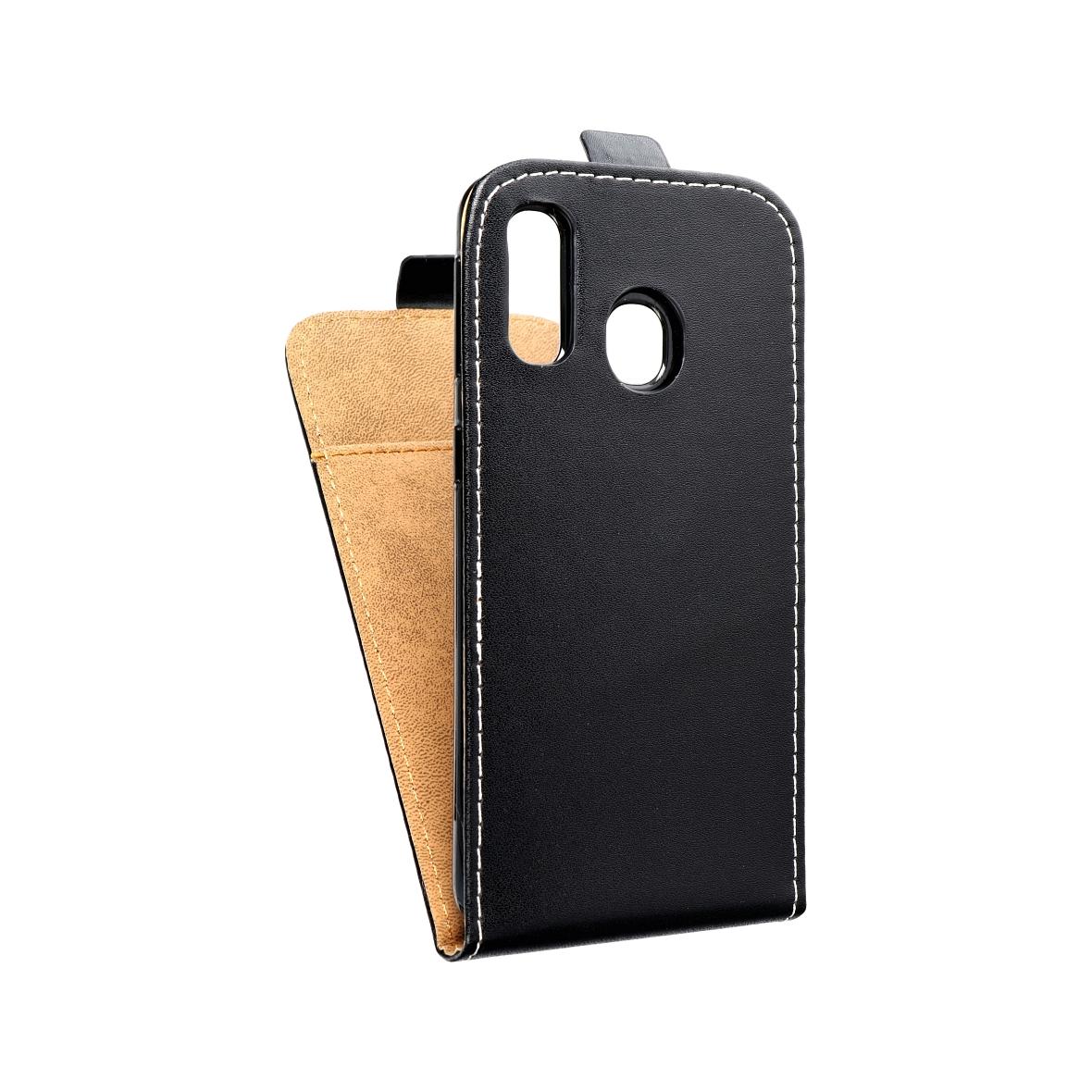 Kabura SLIM FLEXI FRESH pionowa do SAMSUNG A40 czarna