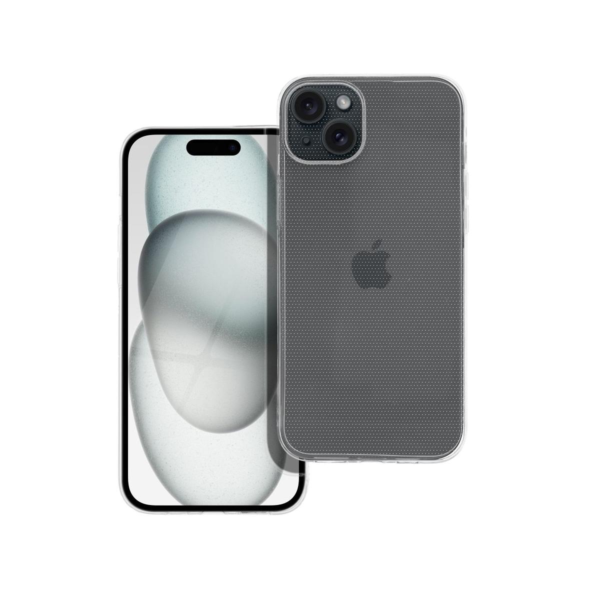 Futerał do iPhone 15 PLUS Clear Case 2 mm (camera protection) transparentny