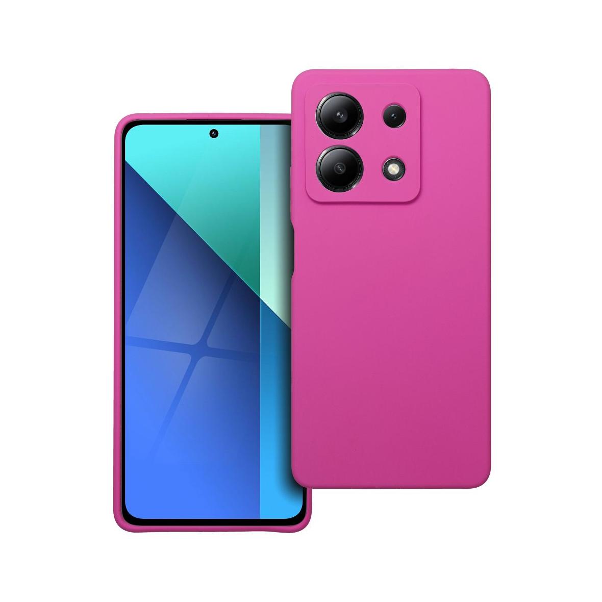 Futerał SILICONE 2mm do XIAOMI REDMI NOTE 13 5G róż