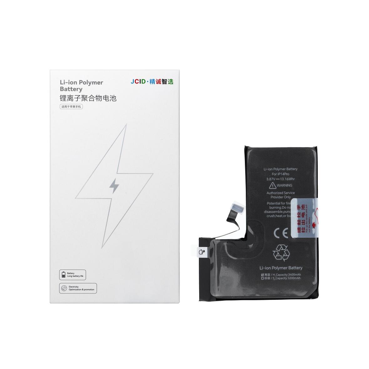 JCID Bateria do iPhone 14 Pro 3400 mAh (zwiększona pojemność)