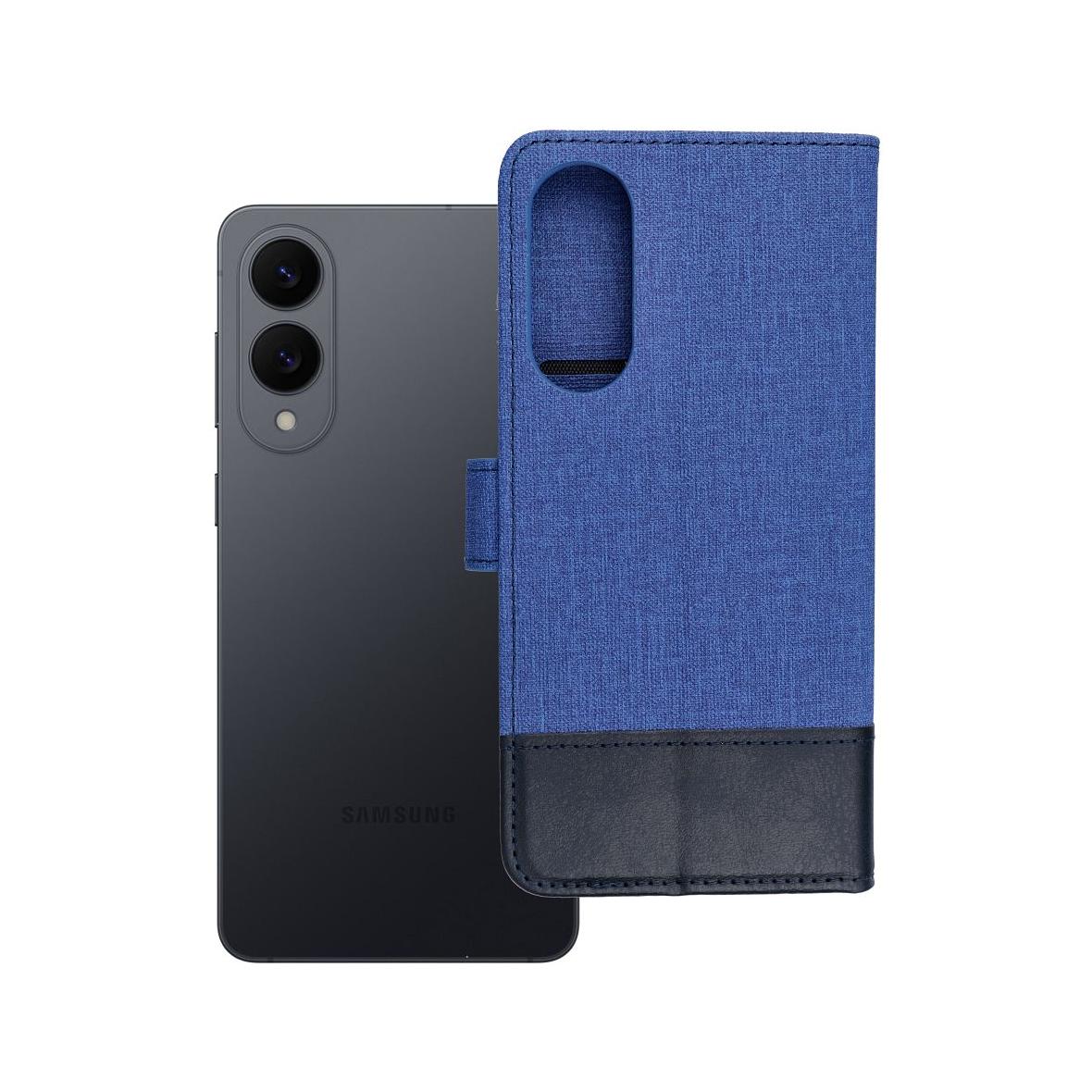 Etui z klapką na Samsung S25 EDGE Gomma Book niebieskie