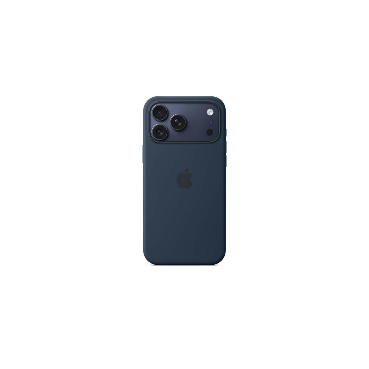 iPhone 17 Pro Max Silicone Case with MagSafe – Midnight 0INT