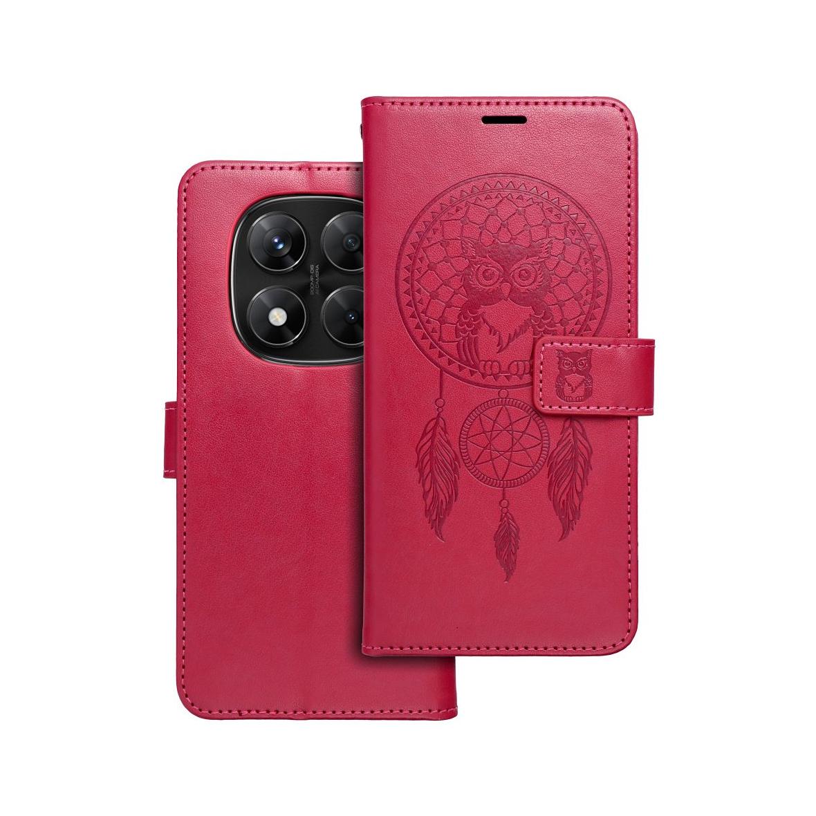 Etui z klapką na Xiaomi Redmi NOTE 14 PRO 5G / 14 PRO PLUS 5G Mezzo Book łapacz snów magenta