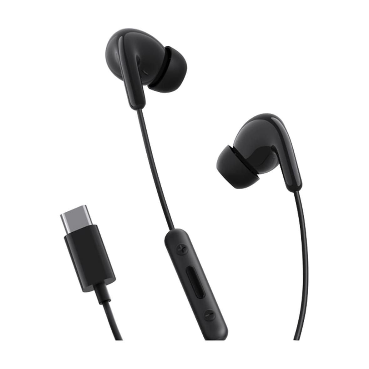 Słuchawki przewodowe douszne USB C Xiaomi M2413E1 czarne