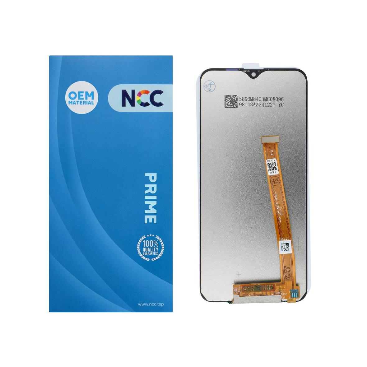 NCC Wyświetlacz LCD do SAMSUNG A20E A202F OEM bez ramki