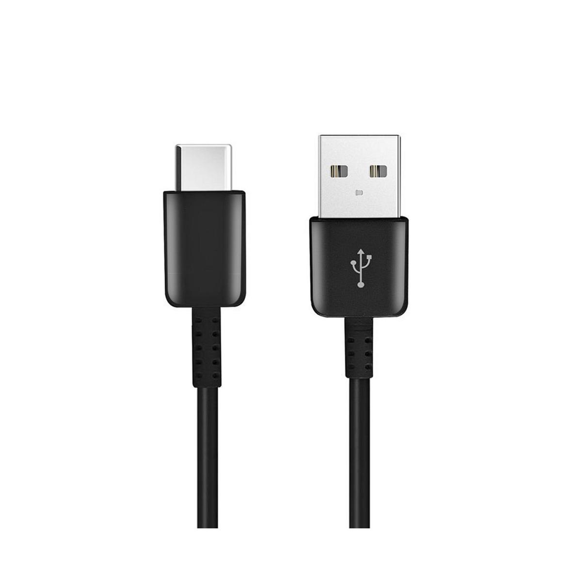 Kabel USB A do Typ C 2.0 HD21 1 m czarny