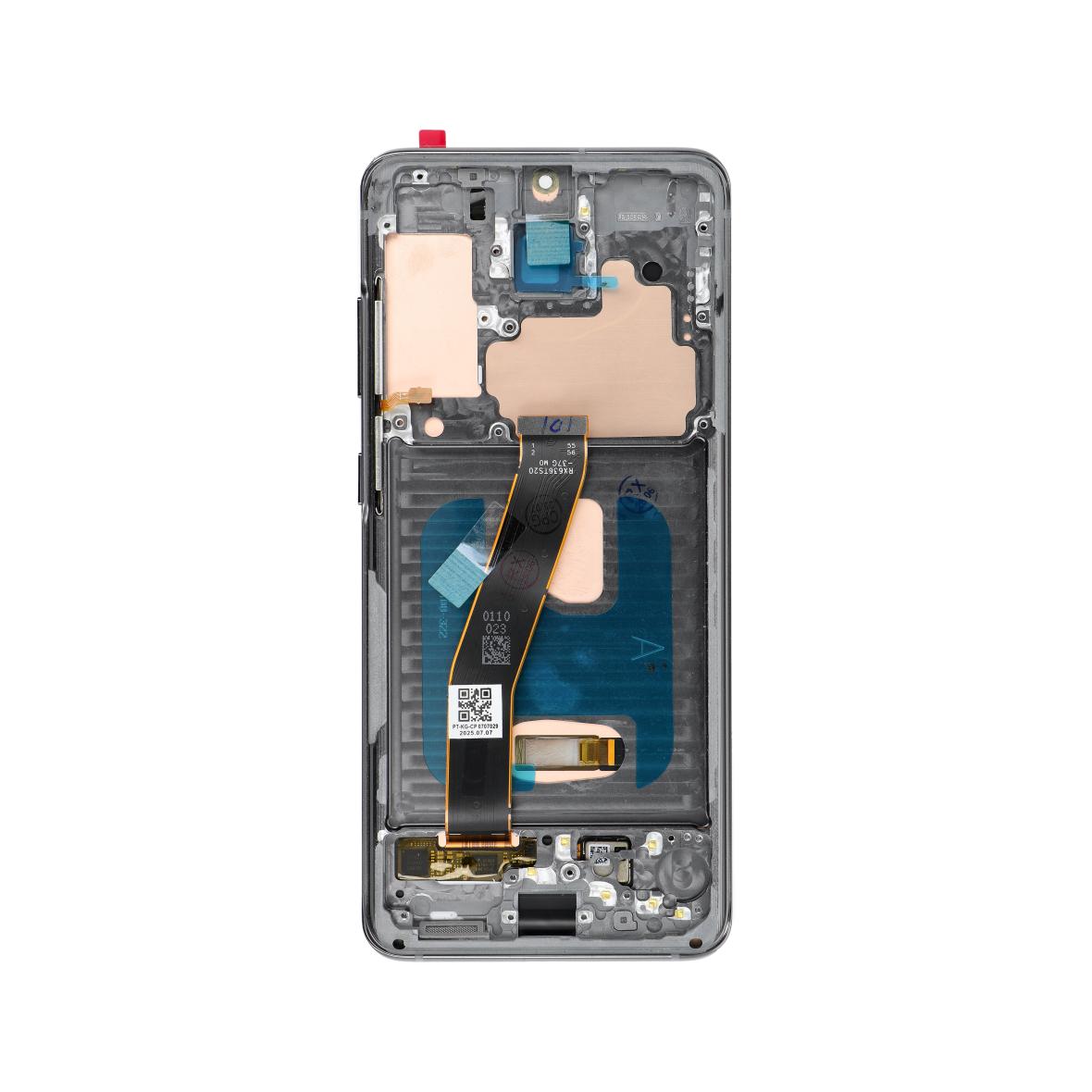 Wyświetlacz LCD do SAMSUNG S20 4G Grey SOFT OLED z ramka