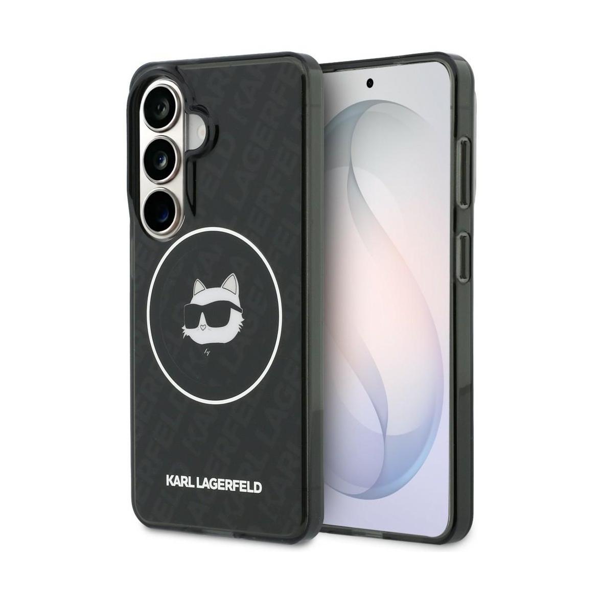 KARL LAGERFELD futerał do SAMSUNG S26 KLHMS26SHMKBCHOK (Magnetic IML Repeated Logo and Choupette) czarny