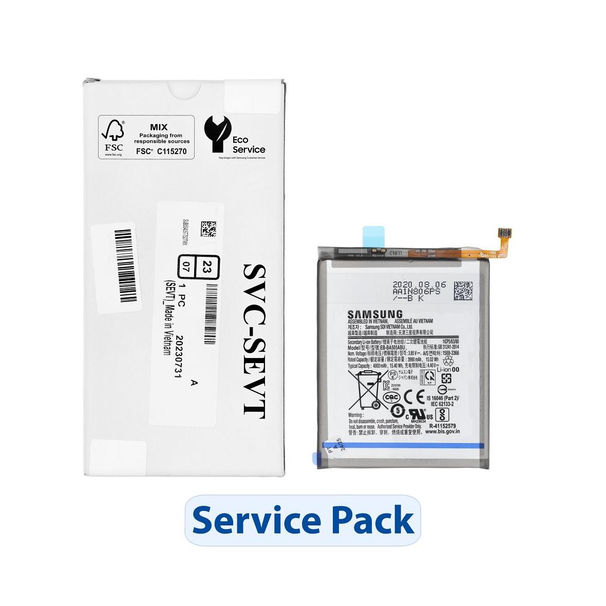 ServicePack Bateria EB-BA505ABE do SAMSUNG A50 A20 A30 GH82-19269A