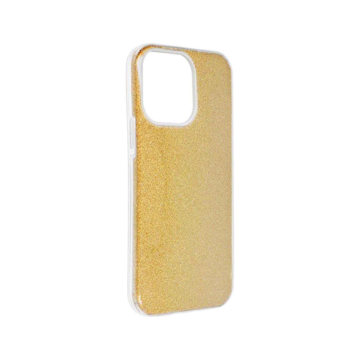 Futerał do iPhone 14 PRO MAX Shining złoty