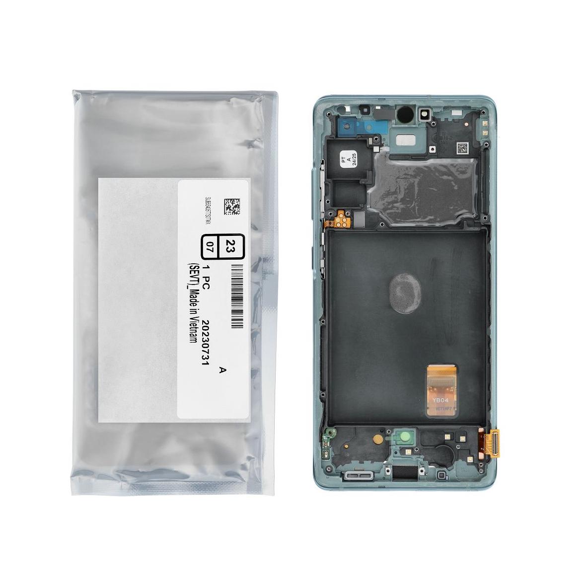 ServicePack Wyświetlacz LCD SAMSUNG S20 FE 4G/5G G780F/G781F GH82-24214D Green