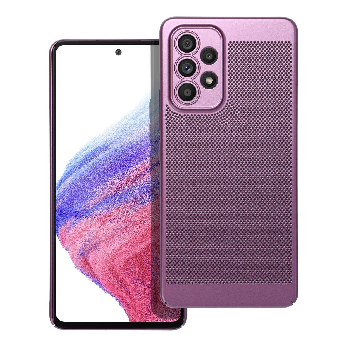 Futerał do Samsung A53 5G Breezy fioletowy