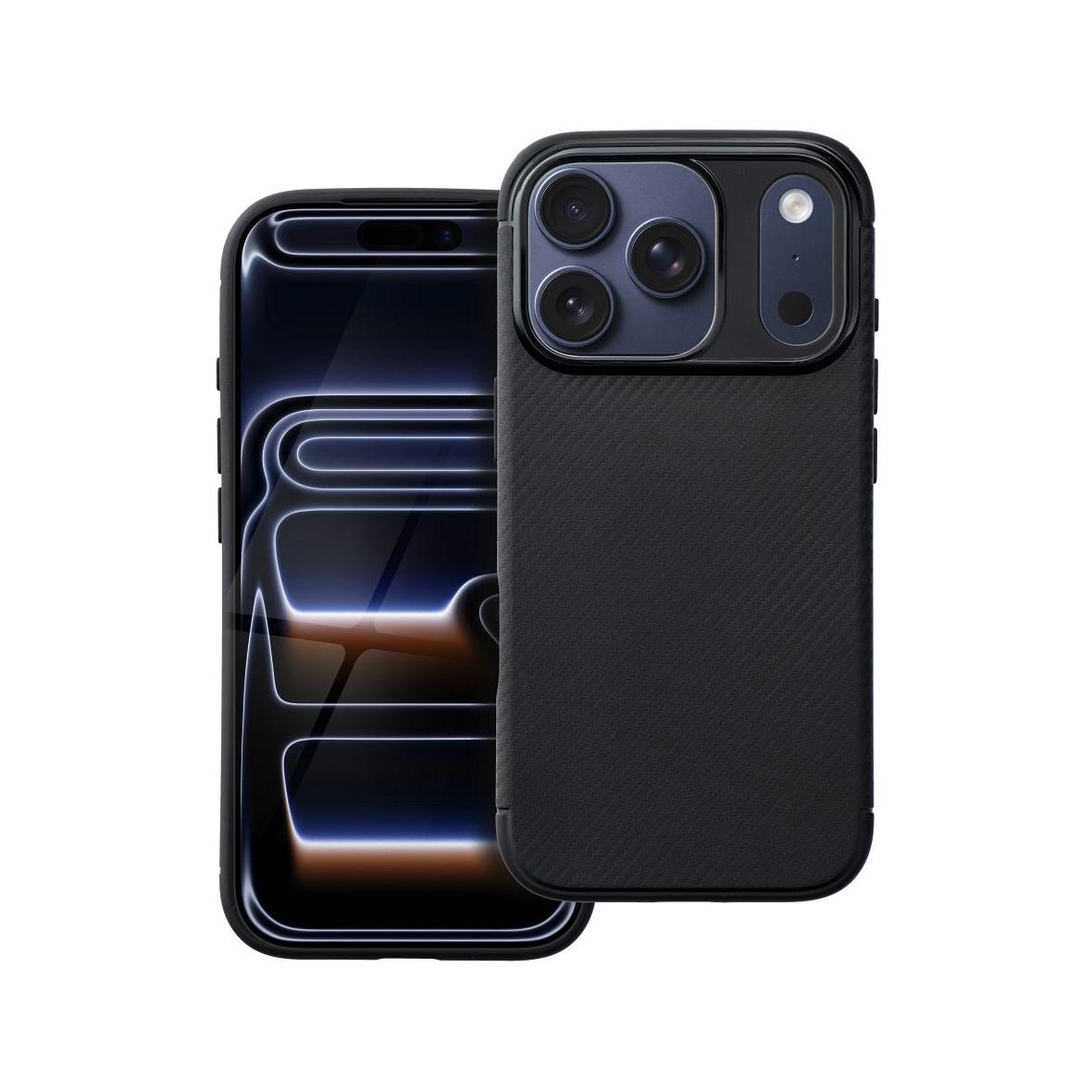 Futerał do iPhone 17 PRO Carbon Premium czarny