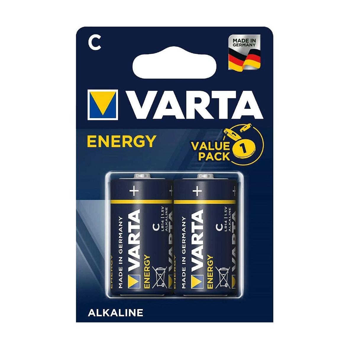 VARTA bateria alkaliczna R14 (Typ C) Energy 2 szt