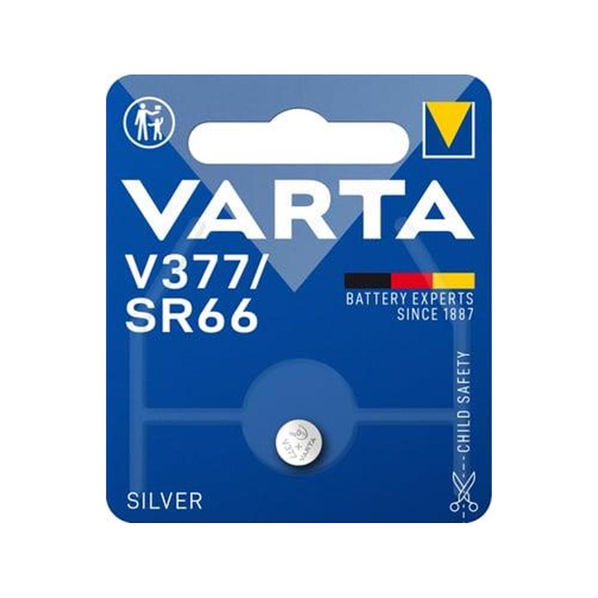 VARTA bateria srebrowa V377 / SR66 24mAh 1,55V 1 szt