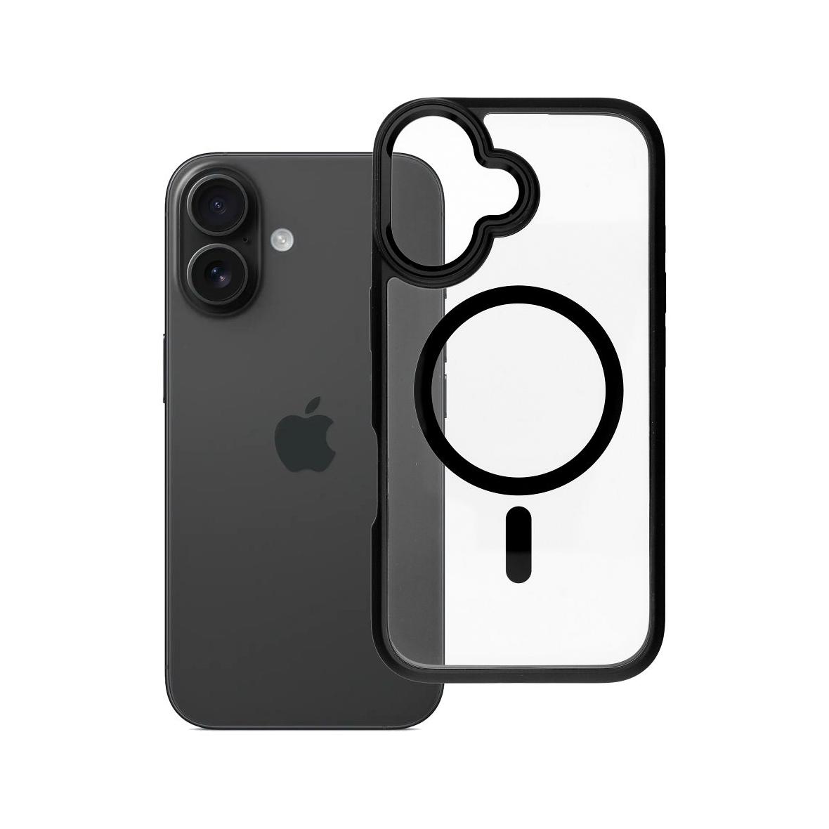 ROAR futerał MAG BUMPER kompatybilny z MagSafe do IPHONE 16 czarny