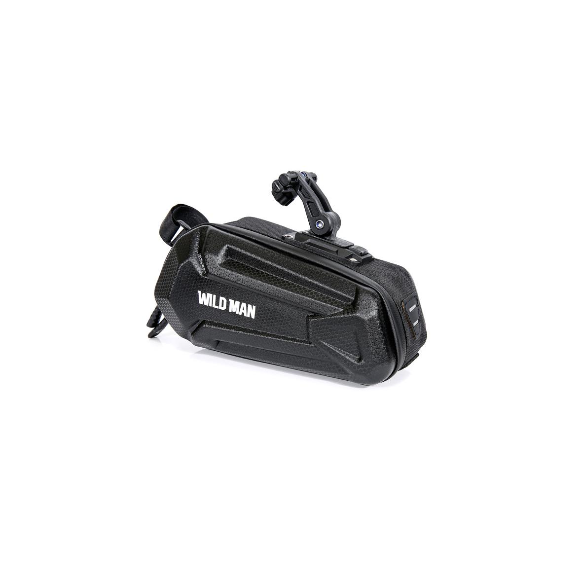 WILDMAN sakwa rowerowa pod siodełko na zamek 1,2L XT7 czarna
