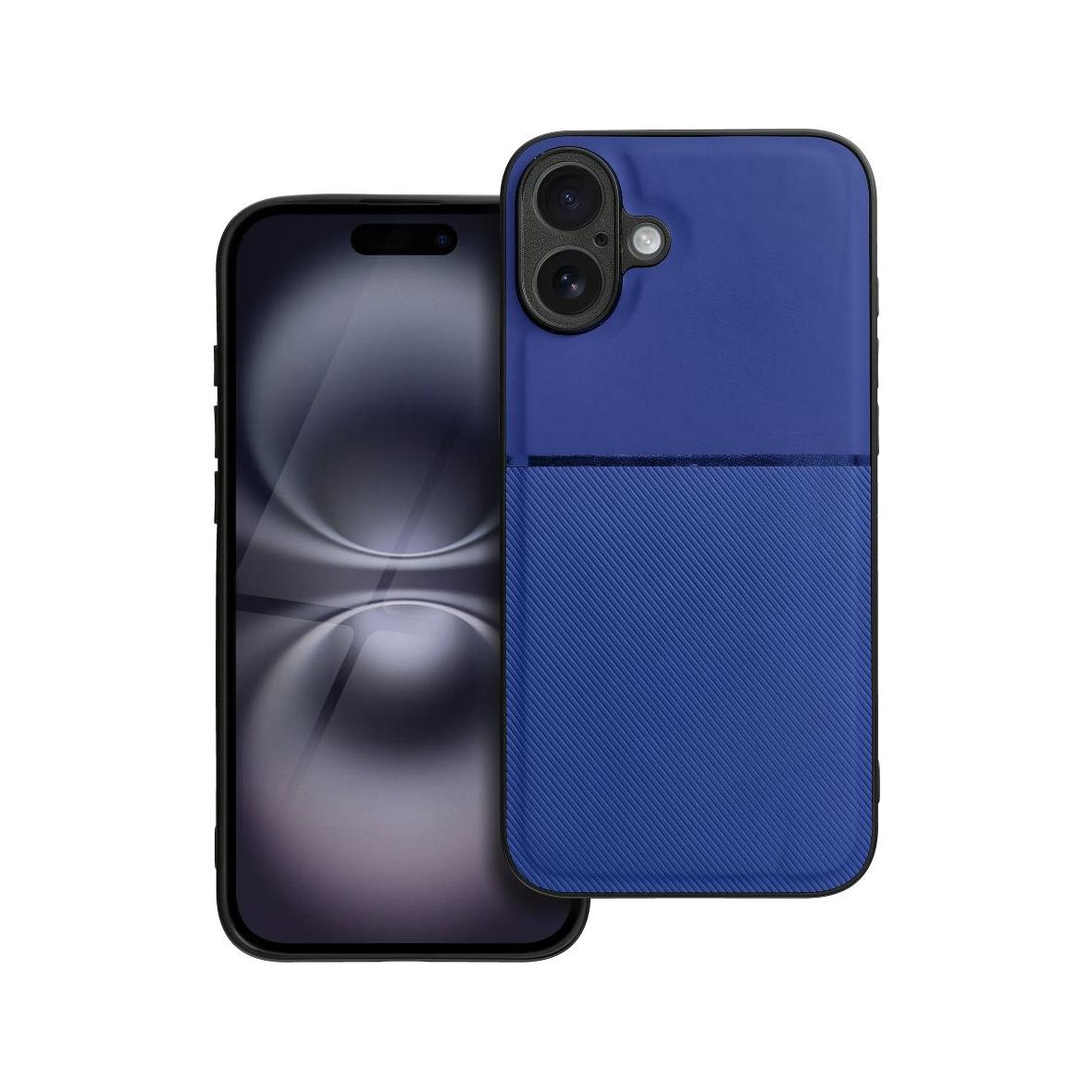 Futerał do iPhone 16 PLUS Noble niebieski