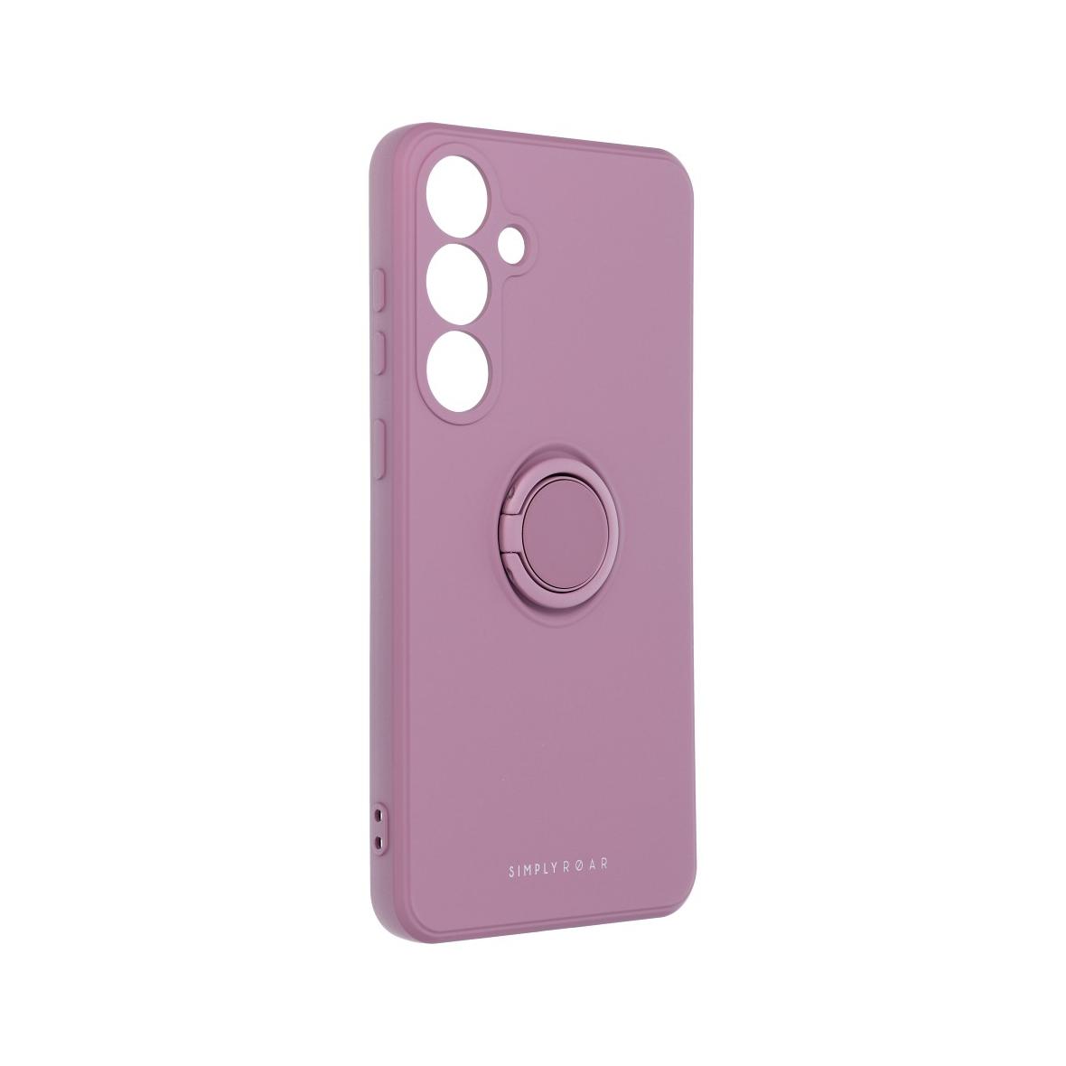 ROAR futerał AMBER CASE do SAMSUNG S24 Plus Fioletowy