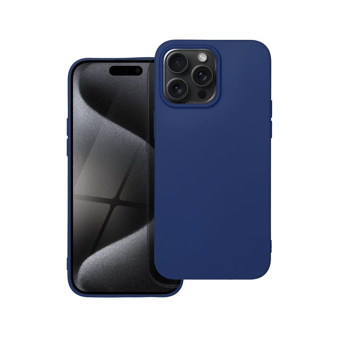 Futerał do iPhone 15 PRO MAX Soft ciemnoniebieski
