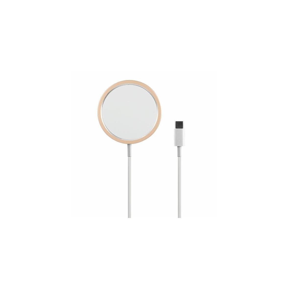 Ładowarka indukcyjna Guess zgodna z MagSafe 15W GUCBMSLRD złota