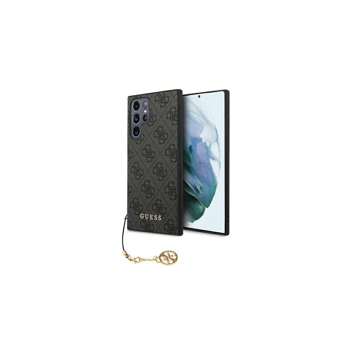 GUESS futerał do SAMSUNG S24 Ultra GUHCS24LGF4GGR (4G Charm) czarny