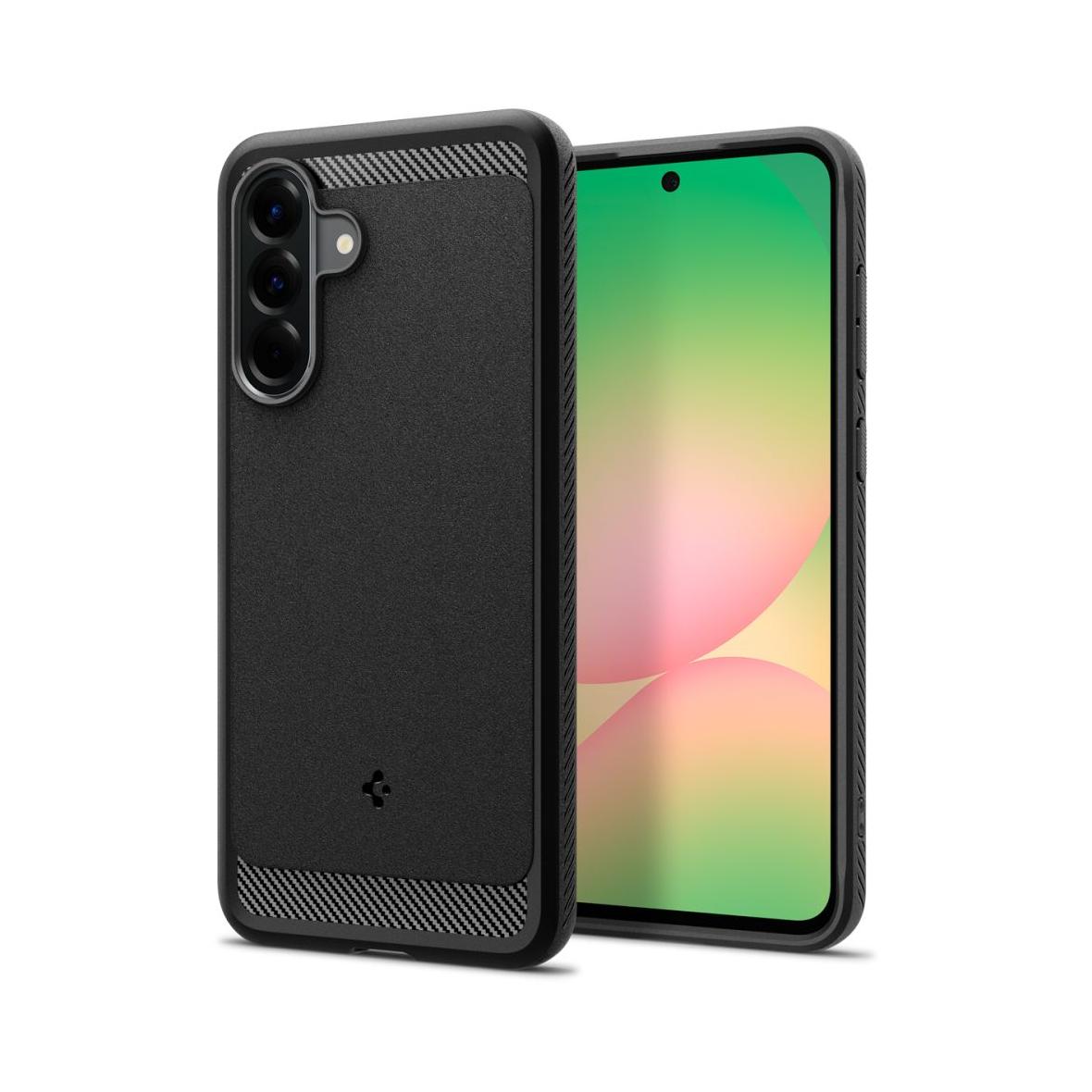 SPIGEN futerał RUGGED ARMOR GALAXY A56 5G MATTE BLACK