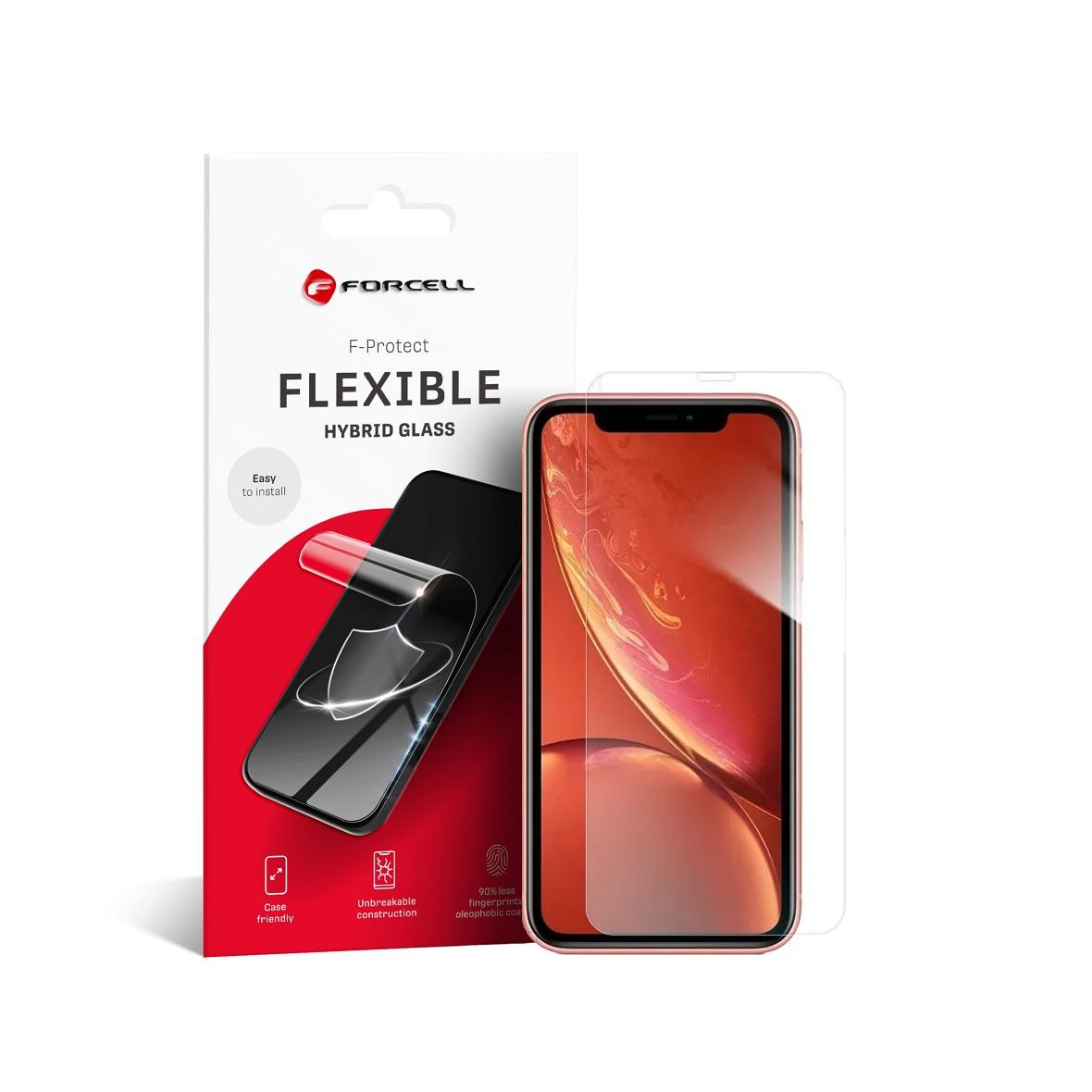 Szkło hybrydowe do iPhone XR / 11 Forcell Flexible Nano Glass