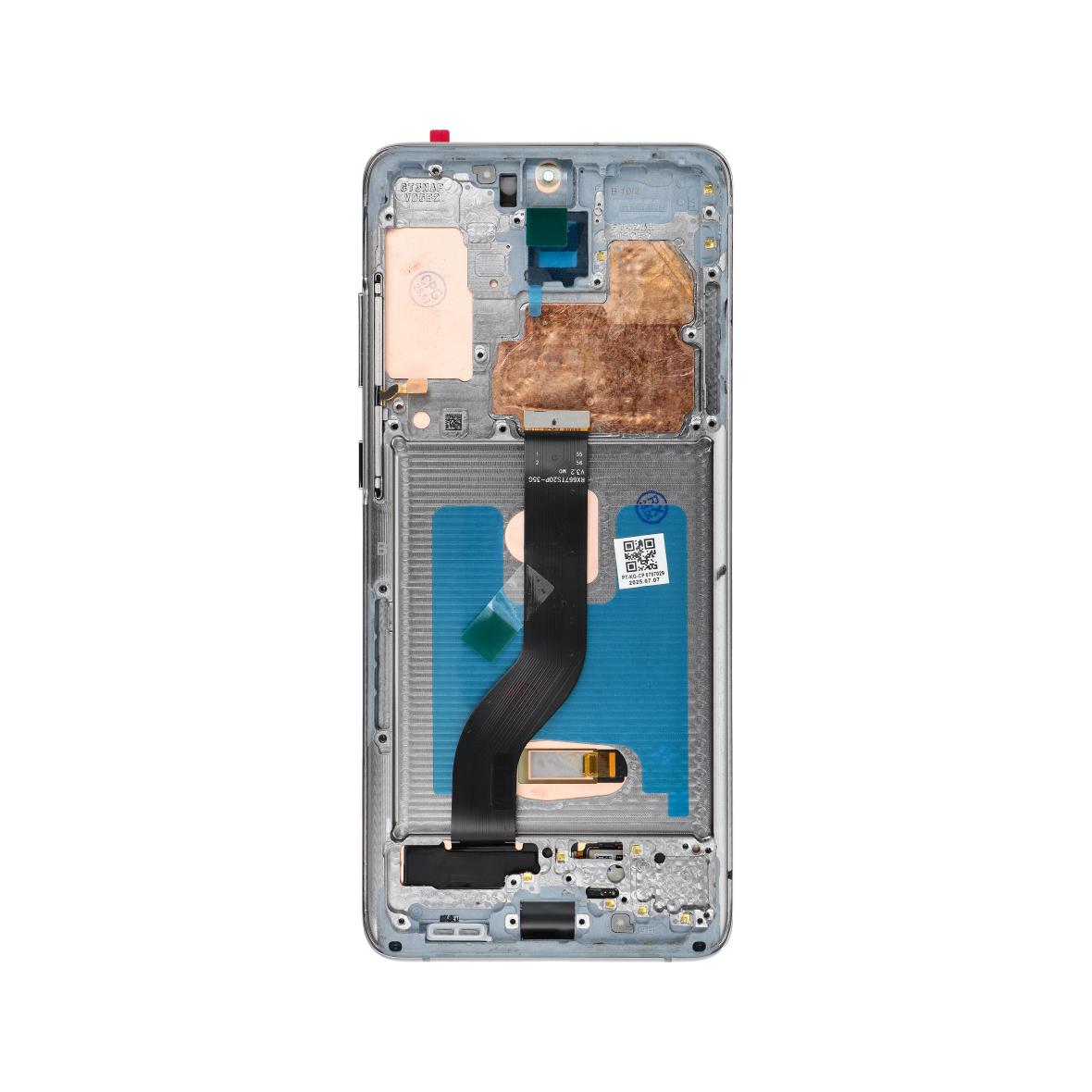 Wyświetlacz LCD do SAMSUNG S20 Plus Grey SOFT OLED z ramka