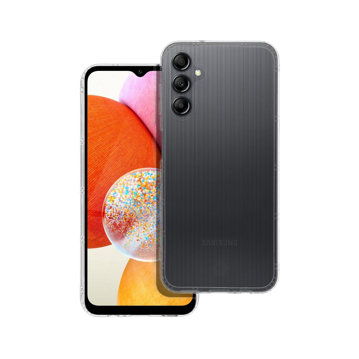 Etui na Samsung A14 4G / A14 5G Forcell F-Protect Long Lasting transparentne