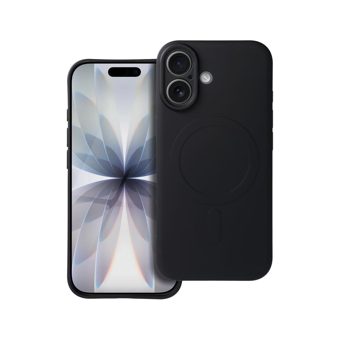 Futerał do iPhone 17 Silicone Mag Cover zgodny z MagSafe czarny
