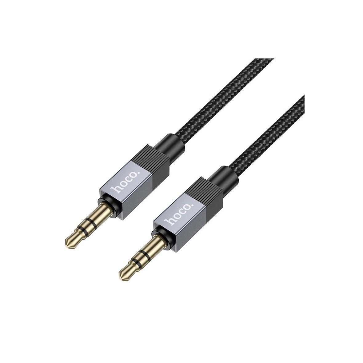 Kabel AUX Jack 3,5 mm (męski) do Jack 3,5 mm (męski) Hoco 1 m UPA32 czarny